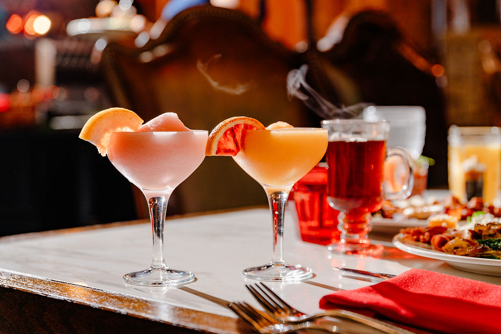 craft cocktails at a sunday brunch - louisville restaurant grassa gramma