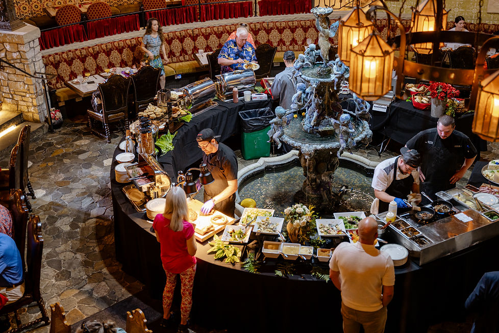 italian food brunch lunch buffet in louisville at Grassa Gramma restaurant