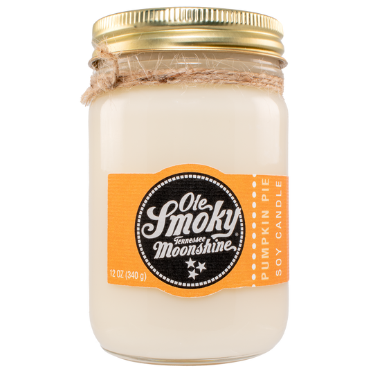 12oz MASON JAR CANDLE - PUMPKIN PIE