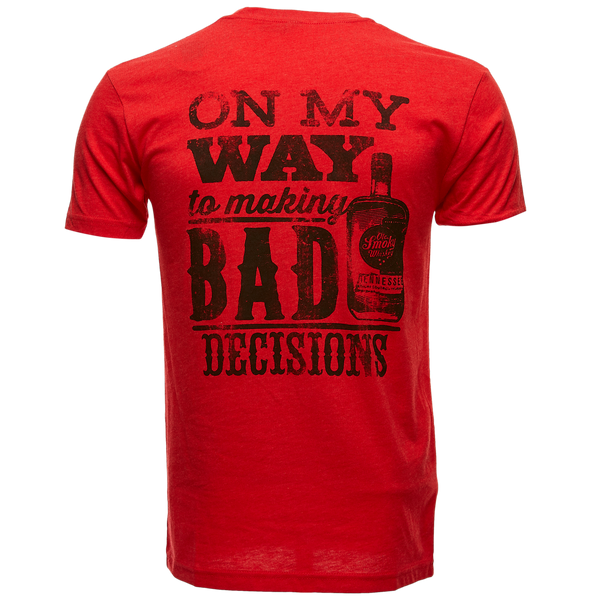 BAD DECISIONS WHISKEY TEE, view 1