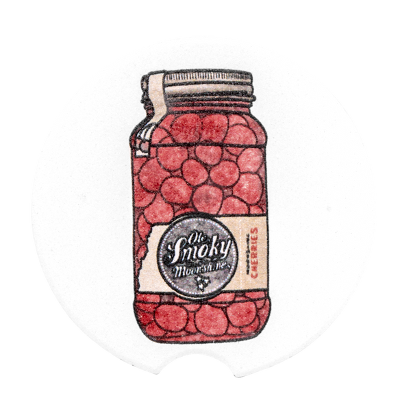 CAR COASTER - CHERRIES, view 1