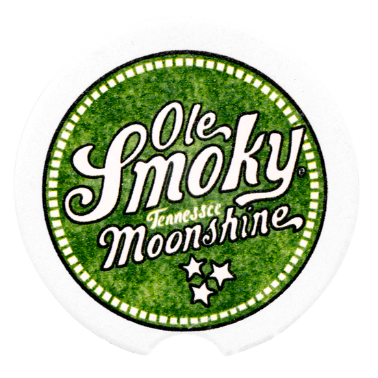 CAR MOONSHINE LOGO COASTER - GREEN