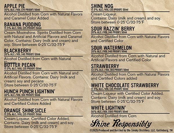 12 Days of Moonshine Minis Holiday Pack view 2