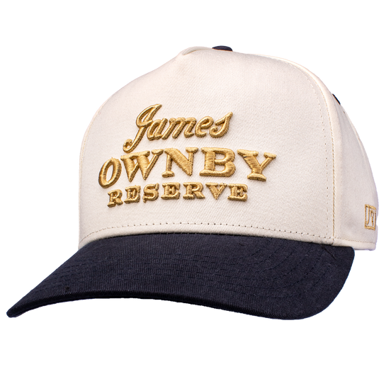 JOR SNAPBACK HAT - CREAM/NAVY view 1