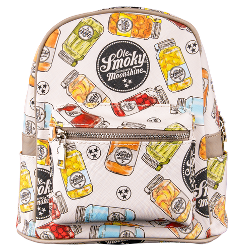 LEATHER MINI JARS BACKPACK