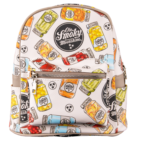 LEATHER MINI JARS BACKPACK, view 1