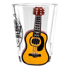 3D GUITAR SHOT GLASS