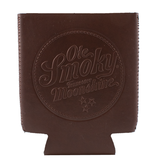 BROWN LEATHERETTE COOLIE