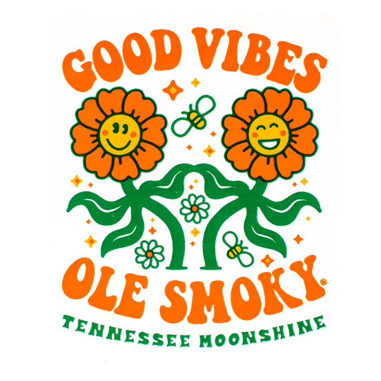 DANCING FLOWERS DECAL