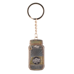WHITE LIGHTNIN' ICON JAR KEYCHAIN
