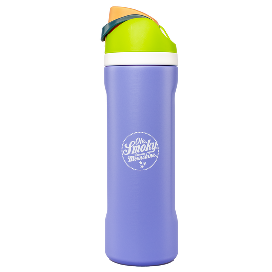 FLIP TOP WATER BOTTLE - PURPLE