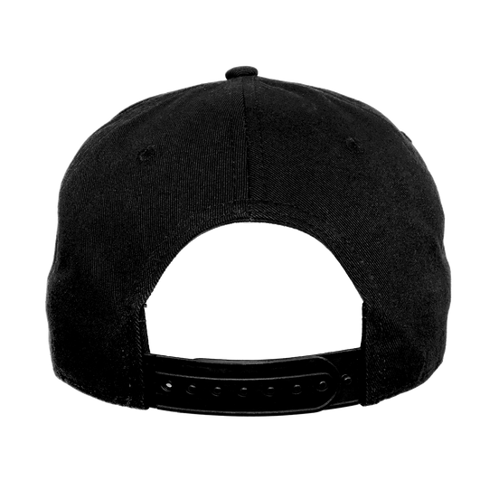 Black LOGO ROPE HAT view 2