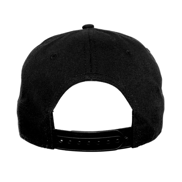 Black LOGO ROPE HAT, view 2