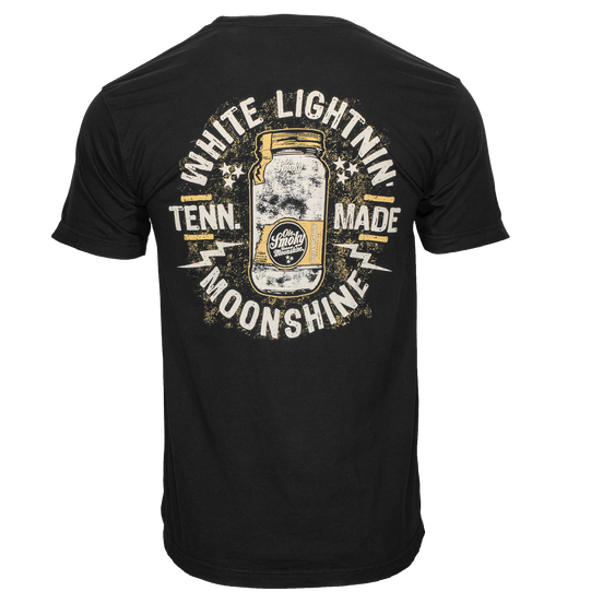 WHITE LIGHTNIN' CIRCLE TEE view 1