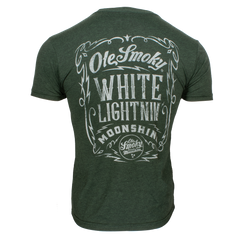 WHITE LIGHTNIN' FRAME TEE