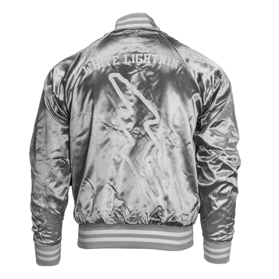 WHITE LIGHTNIN' SATIN JACKET view 1
