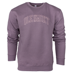 ARCH CREWNECK - PLUM