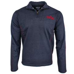 FLEECE QUARTER ZIP - NAVY