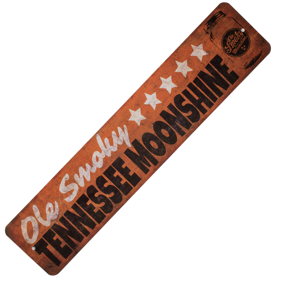 MOONSHINE JAR TIN SIGN