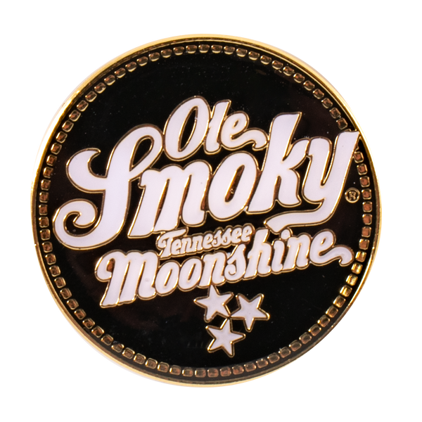 MOONSHINE LOGO PIN, view 1