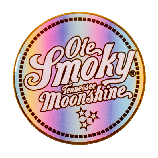 PASTEL RAINBOW LOGO PIN