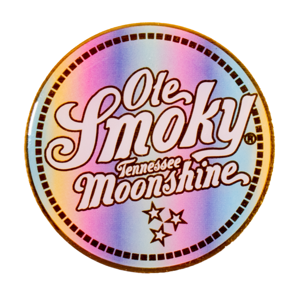 PASTEL RAINBOW LOGO PIN, view 1