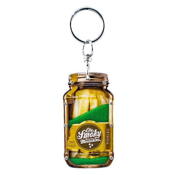 PICKLES JAR FLOATER KEYCHAIN, view 1