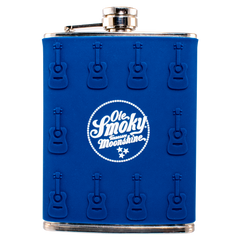 SILICONE GUITAR FLASK - NAVY