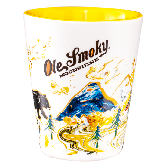 TWO TONE PAINTED BEAR SHOT view 1