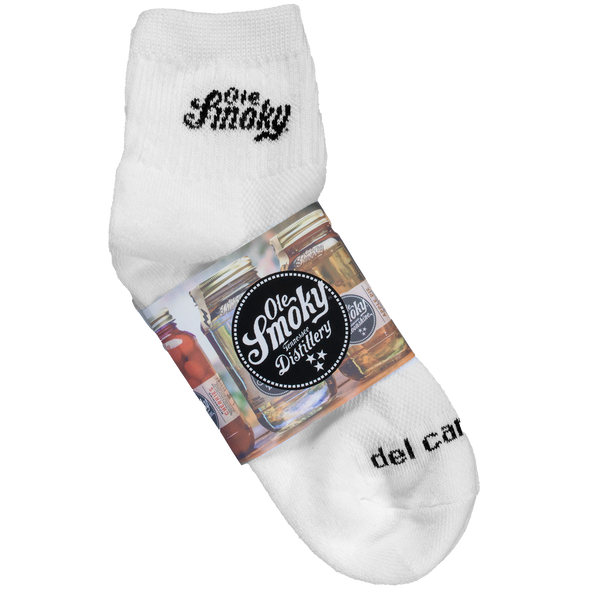 OLE SMOKY CREW SOCKS - BLACK, view 1