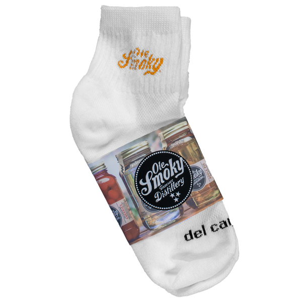 OLE SMOKY CREW SOCKS - ORANGE, view 1
