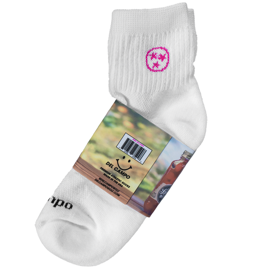 OLE SMOKY CREW SOCKS - PINK view 2
