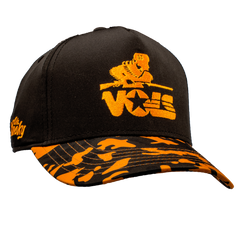 UT PIONEER HAT - BLACK/ORANGE CAMO