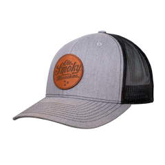 SADDLE BROWN LOGO PATCH HAT