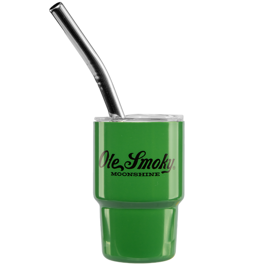 SCRIPT MINI TUMBLER -  GREEN