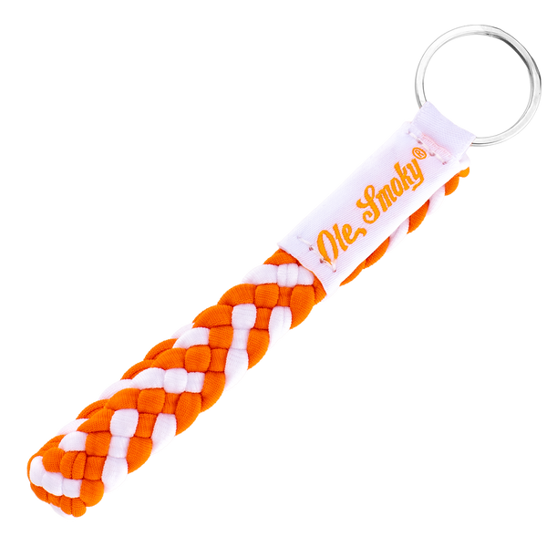 STRETCHY WRISTLET - ORANGE/WHITE, view 1