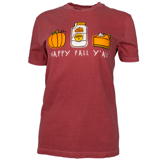 HAPPY FALL Y'ALL TEE
