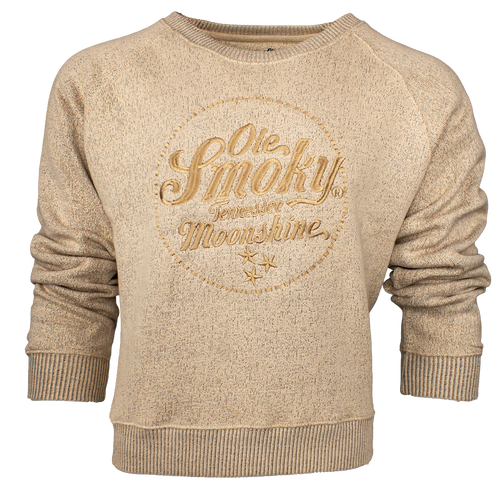 CROP CREWNECK - IVORY