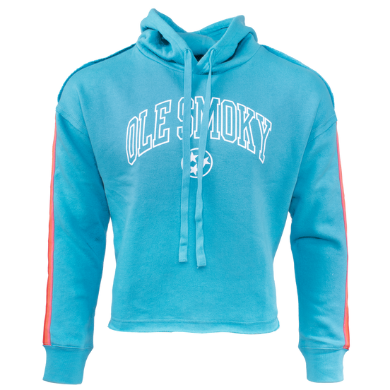 TRISTAR HANG OUT HOODIE - TROPIC BLUE view 1
