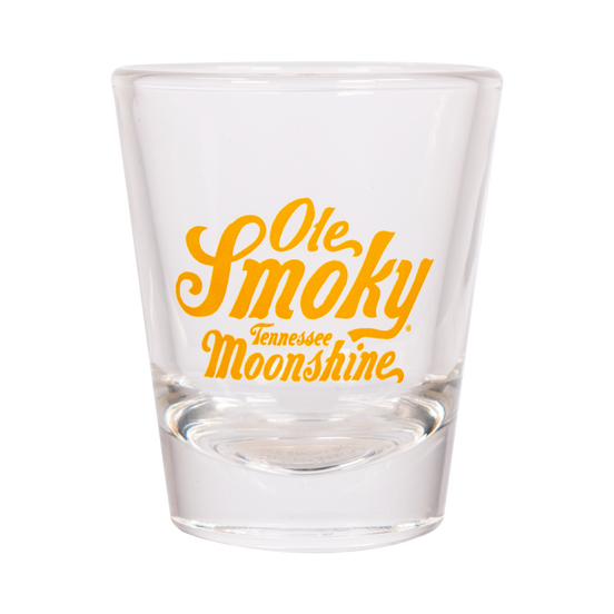 YELLOW LOGO SHOT GLASS